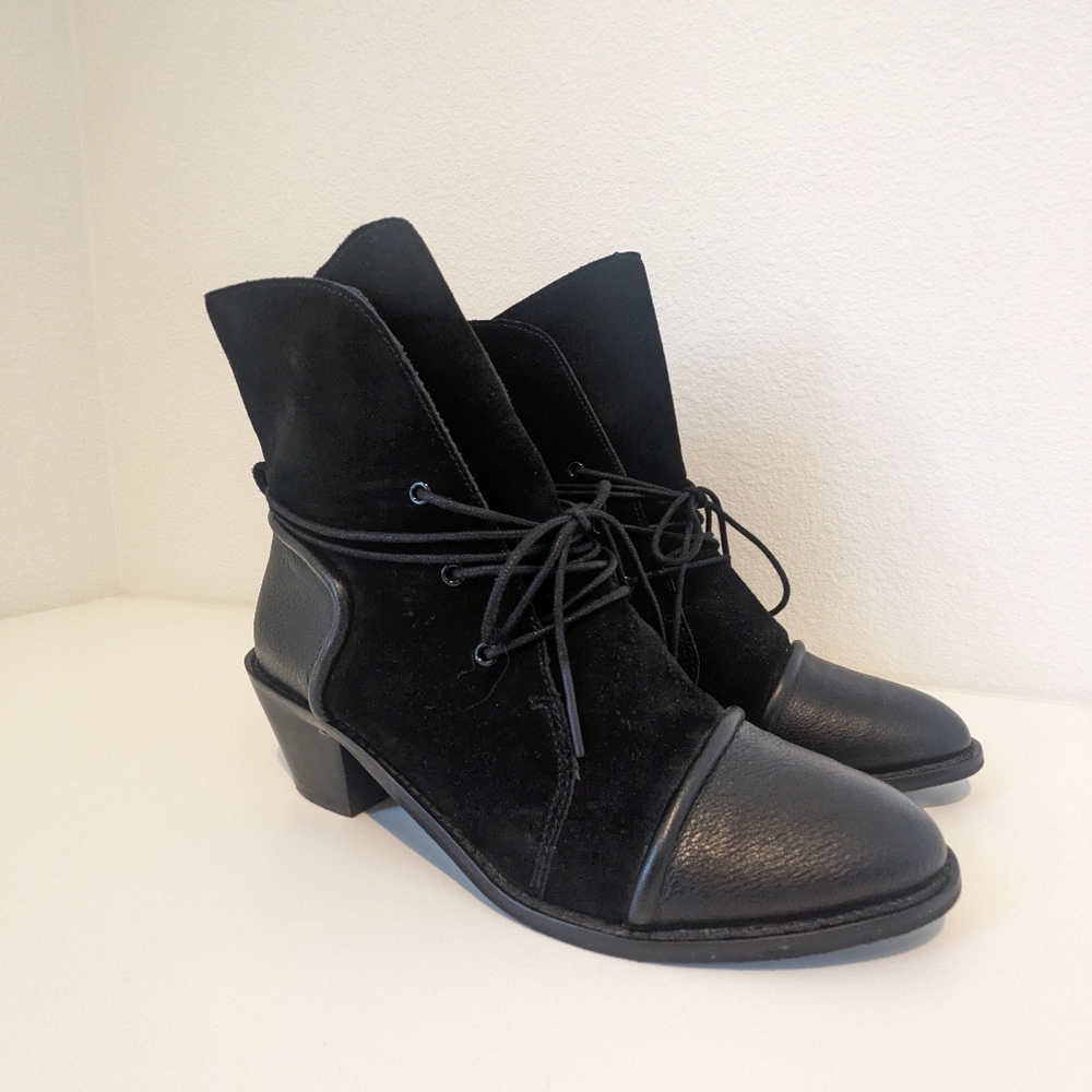 Kelsi Dagger Brooklyn Kennedy Lace Up Ankle Boots, 7.5